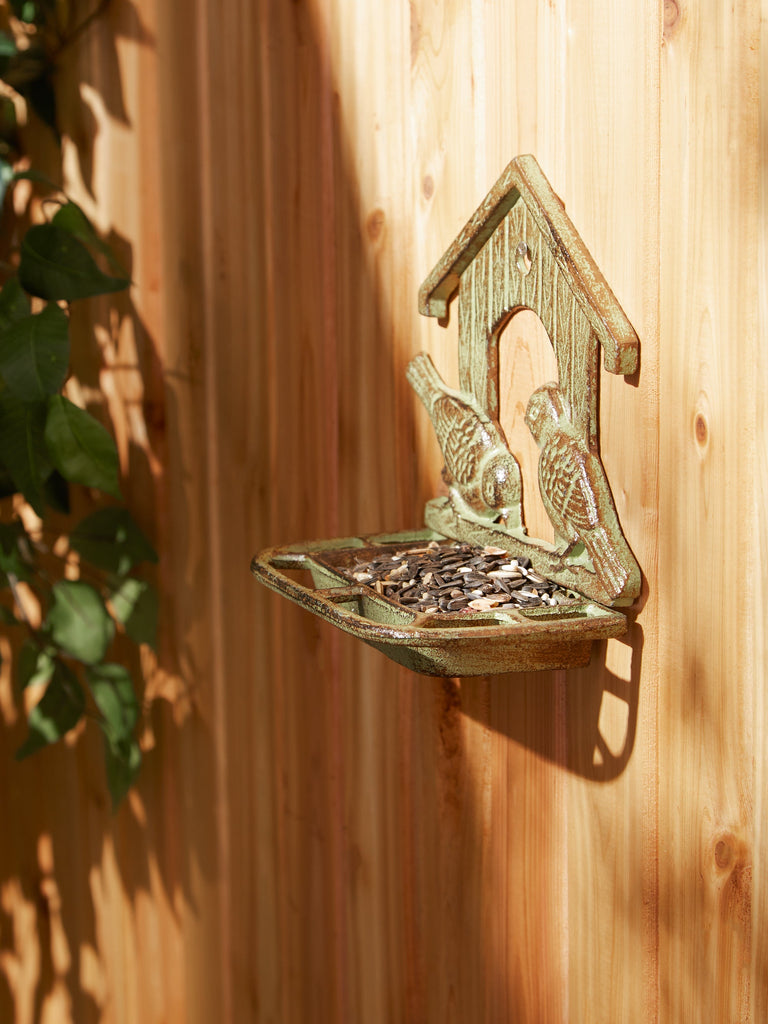 Wall Mount Antique Bird Feeder