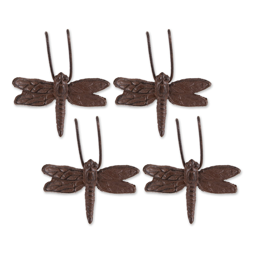 Dragonfly Pot Hanger Set of 4