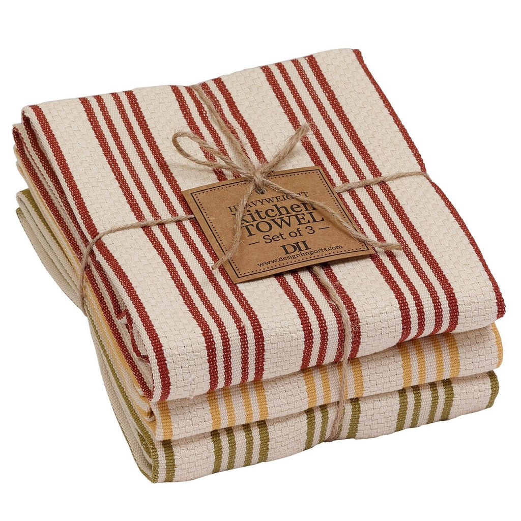 Harvest Heavyweight Dishtowel Set - DII Design Imports