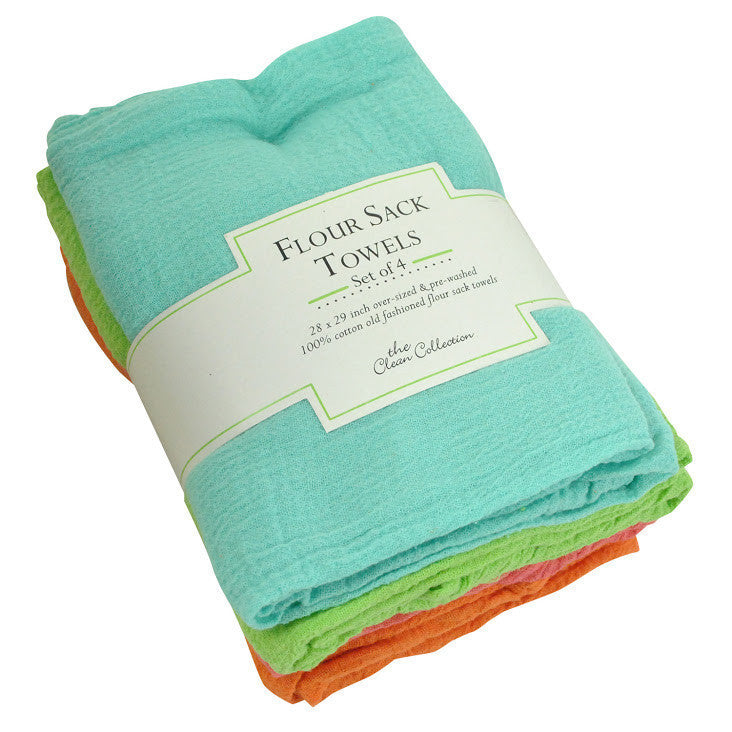 Bright Flour Sack Towels - DII Design Imports