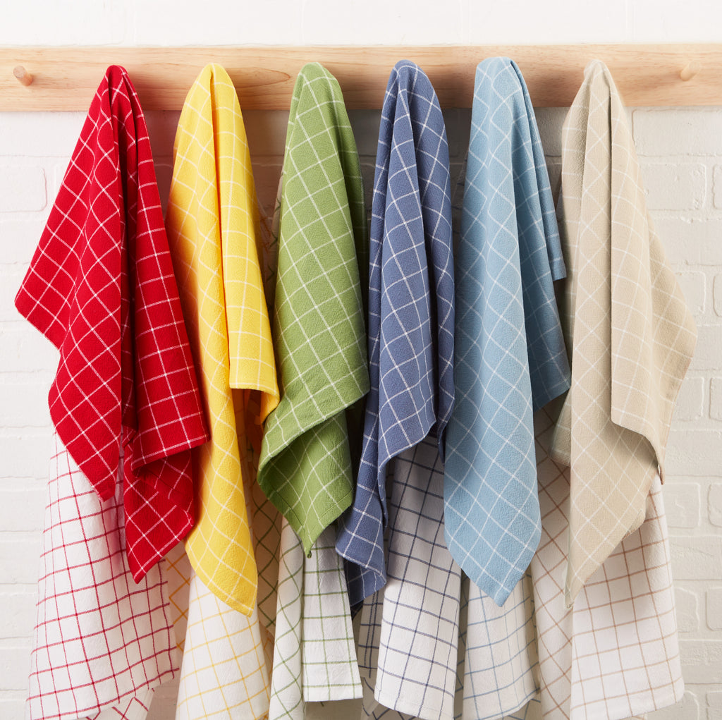 Blue Indigo Floursack Towel Set of 2