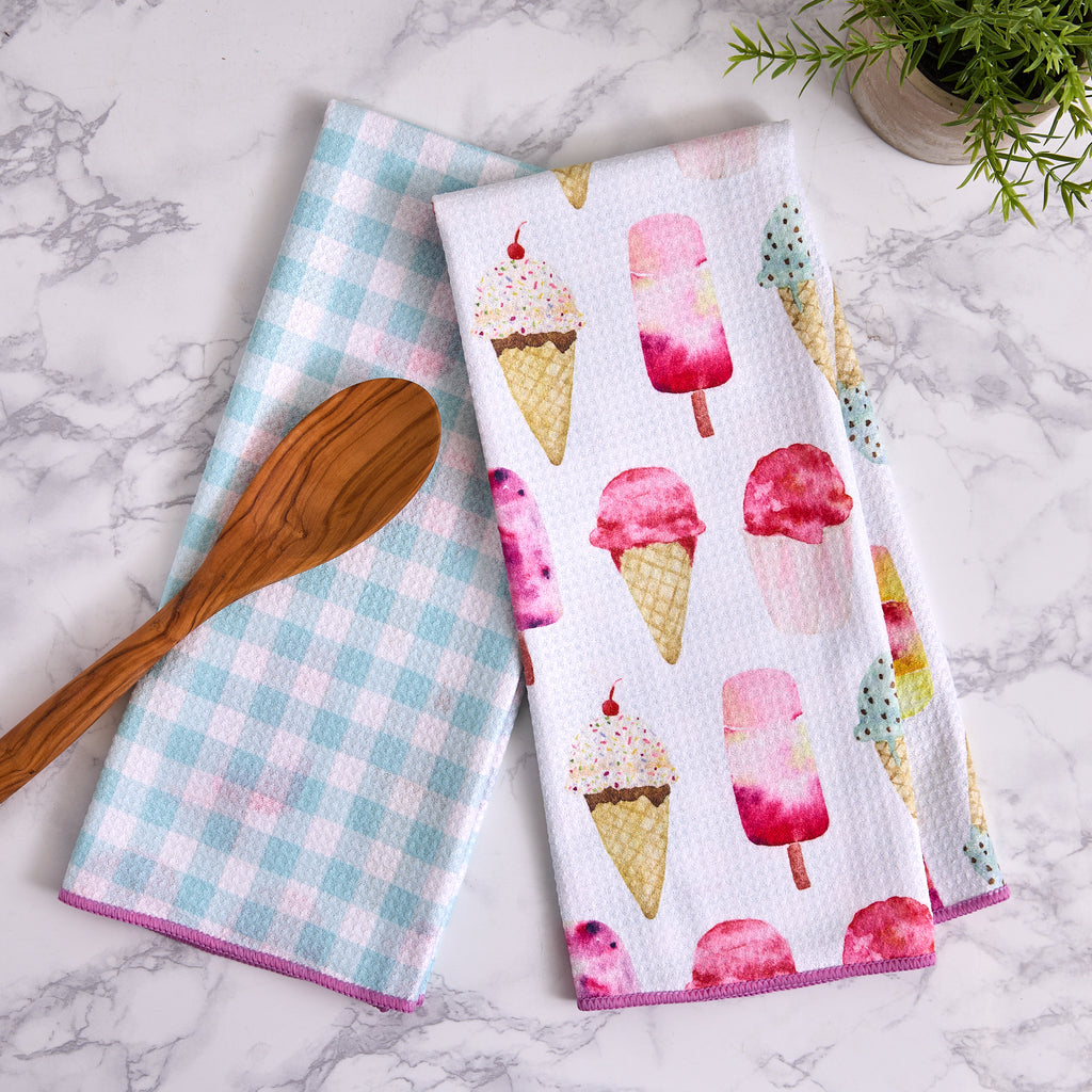 Sweet Treats Printed Microfiber Dishtowel