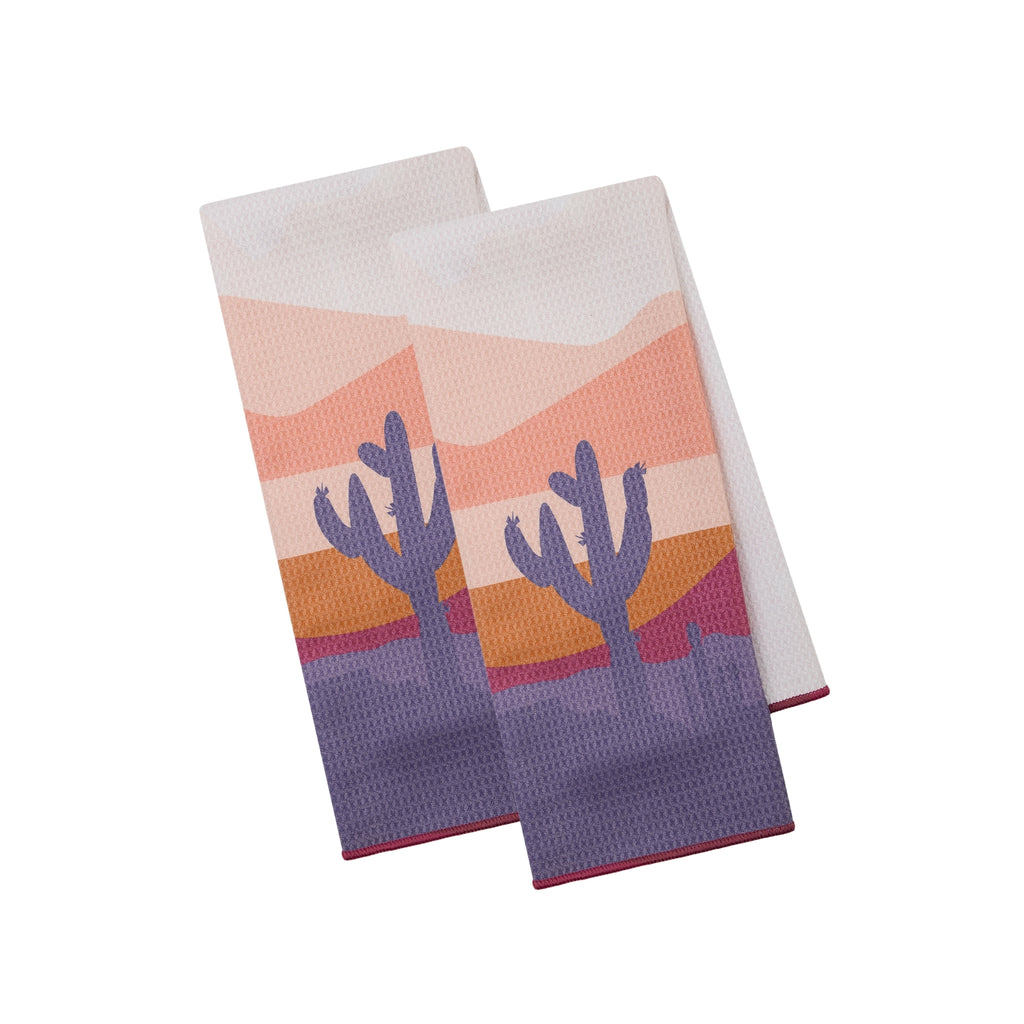 Sedona Sunset Printed Microfiber Dishtowel