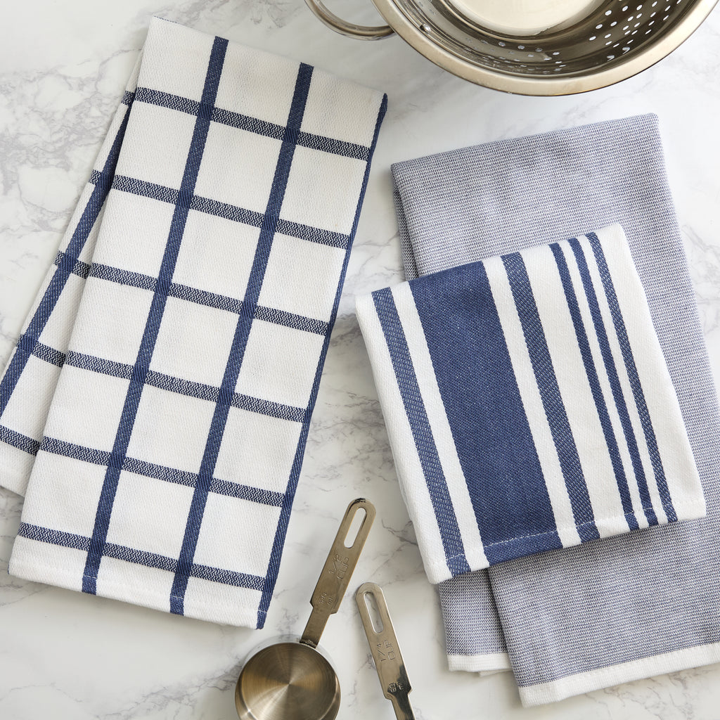 Blue Indigo Kitchen Towel Set of 3