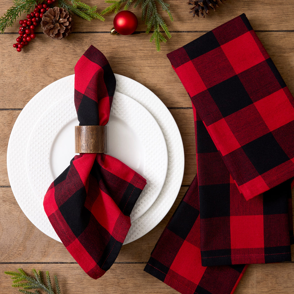 Buffalo Check Napkins Set Of 4