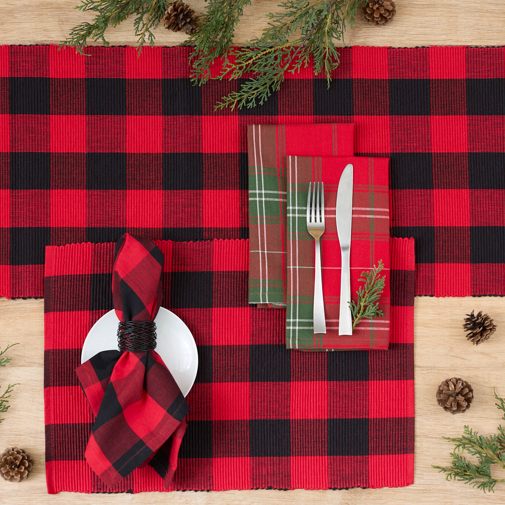 Buffalo Check Napkins Set Of 4