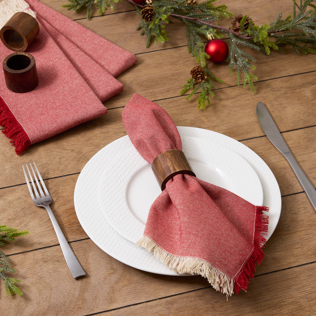 Rust Chambray Napkin Set Of 4