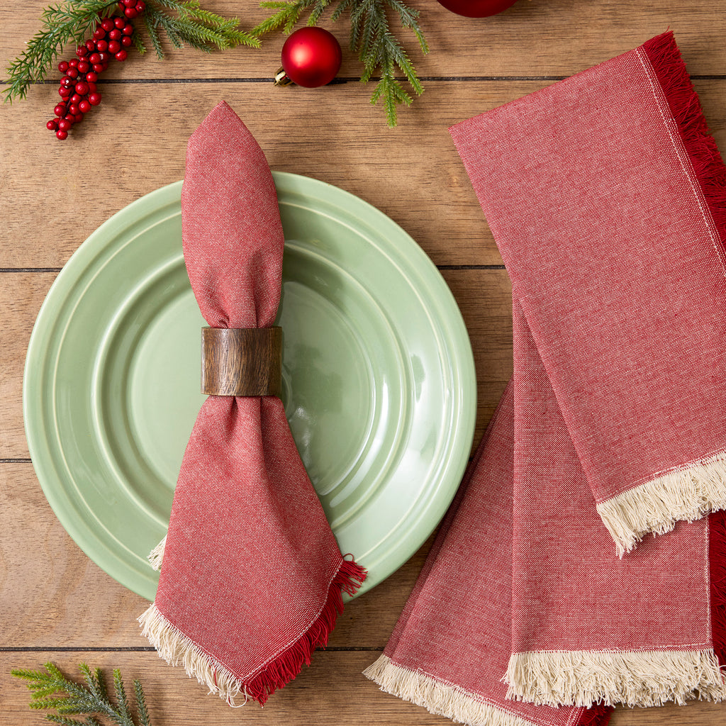 Rust Chambray Napkin Set Of 4
