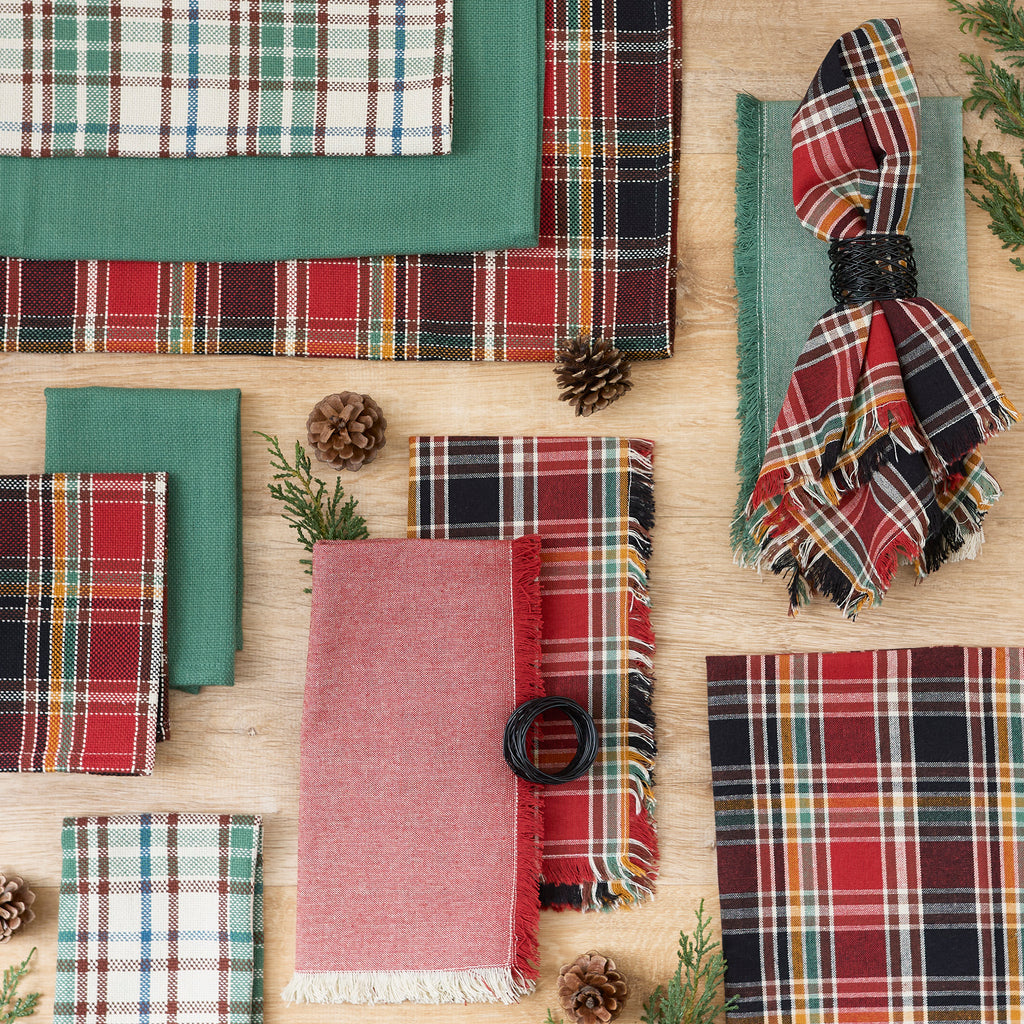 High Country Plaid Napkin Set Of 4