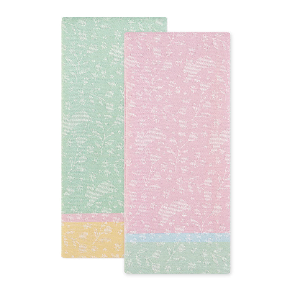 Bunny Hop Jacquard Dishtowel Set