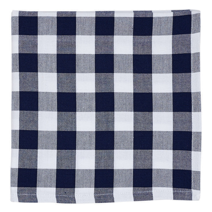 Nautical & White Checkers Napkin - DII Design Imports