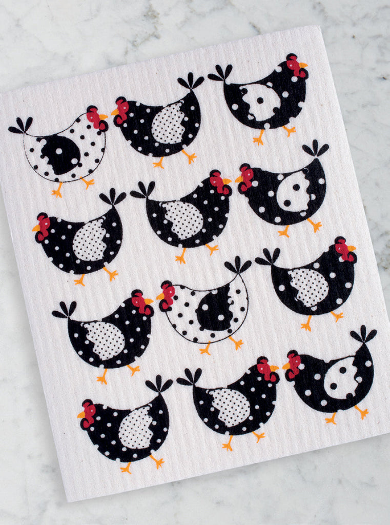 Chickens Swedish Dishcloth - DII Design Imports