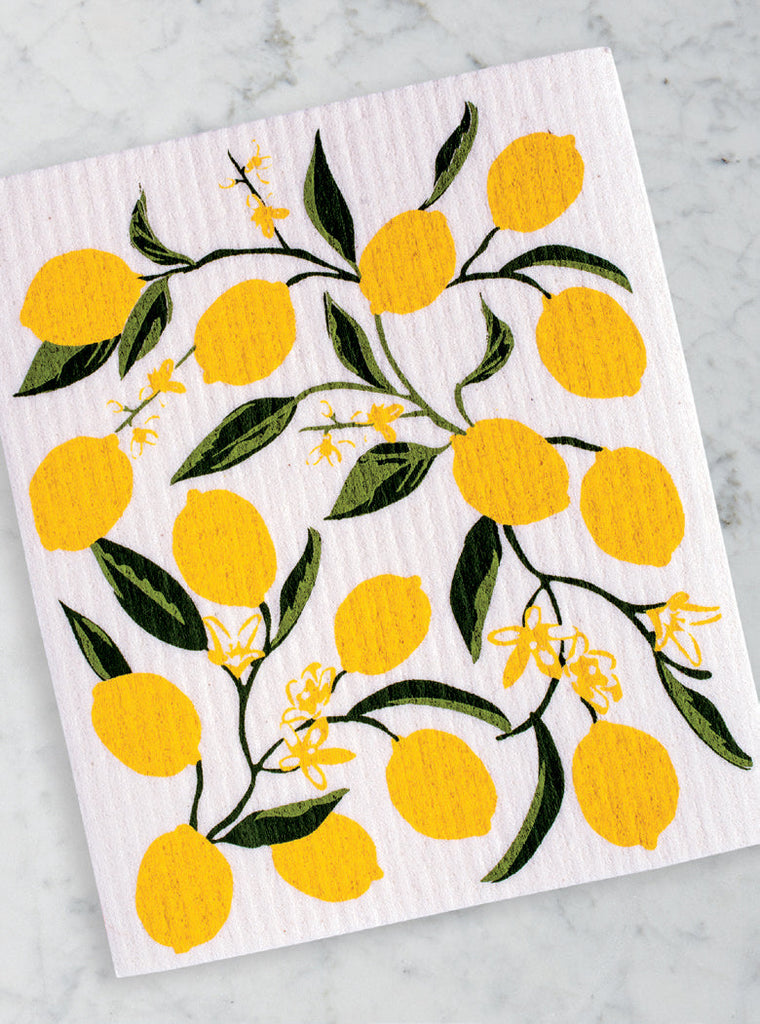 Lemon Bliss Swedish Dishcloth - DII Design Imports