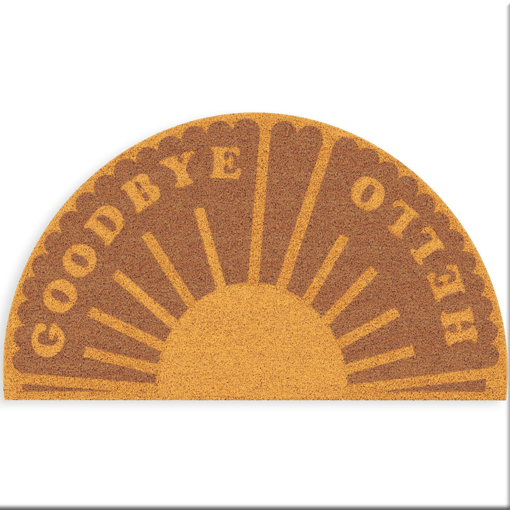 Hello Goodbye Sun Doormat