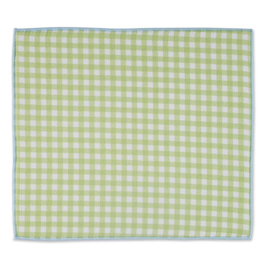 SPRING CHECKS DISH DRYING MAT