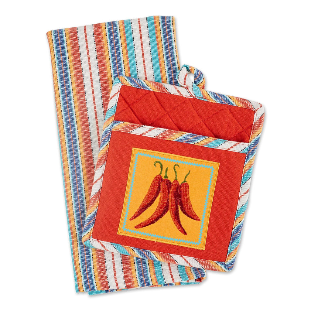 PICANTE CHILIS POTHOLDER GIFT SET