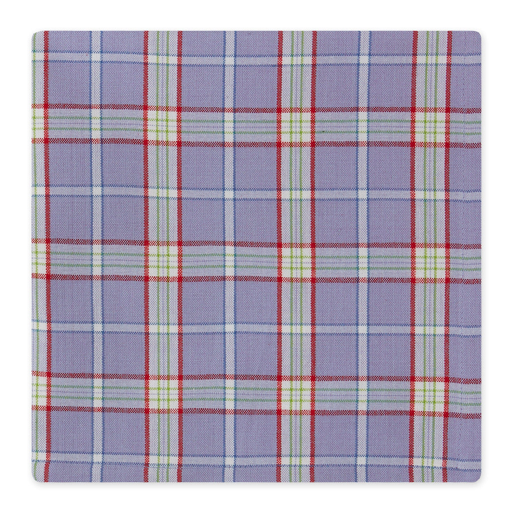 Bluebell Plaid Napkin