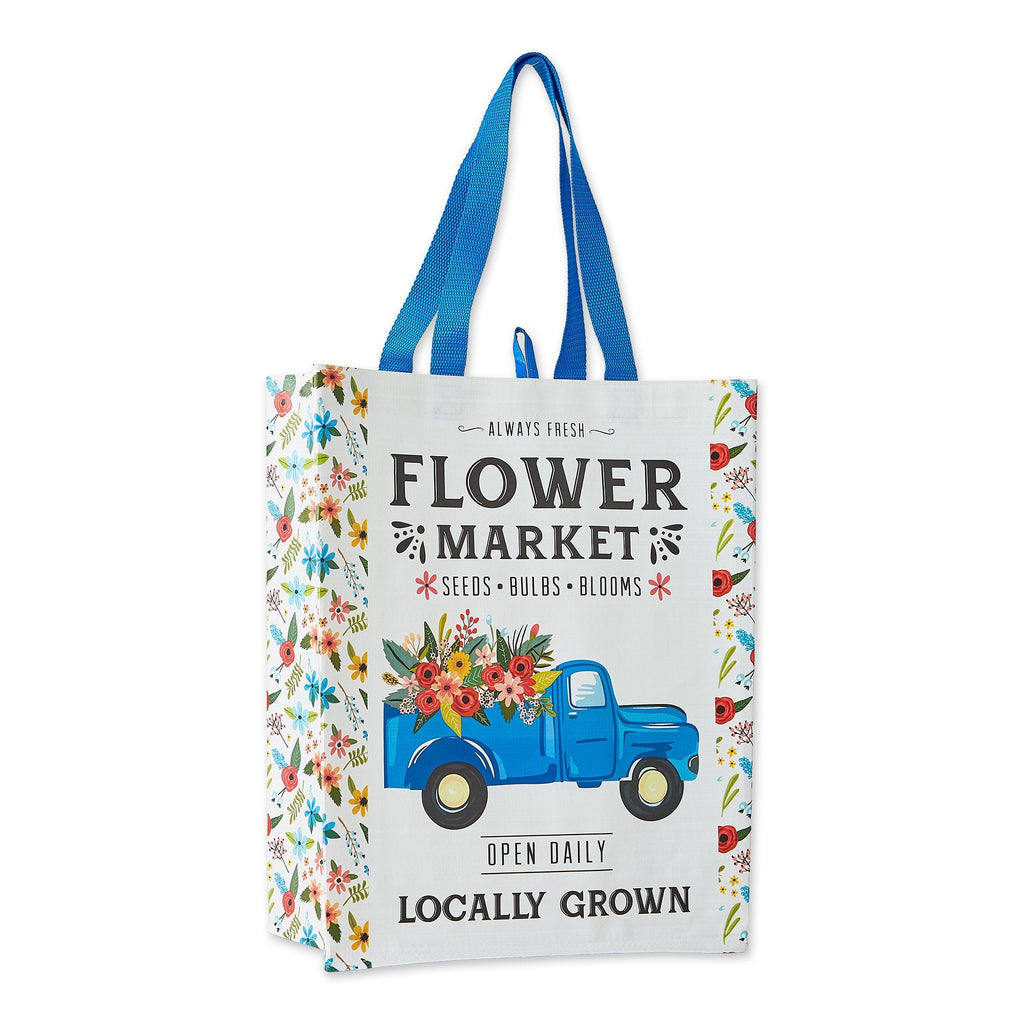 FLOWER TRUCK REUSABLE TOTE