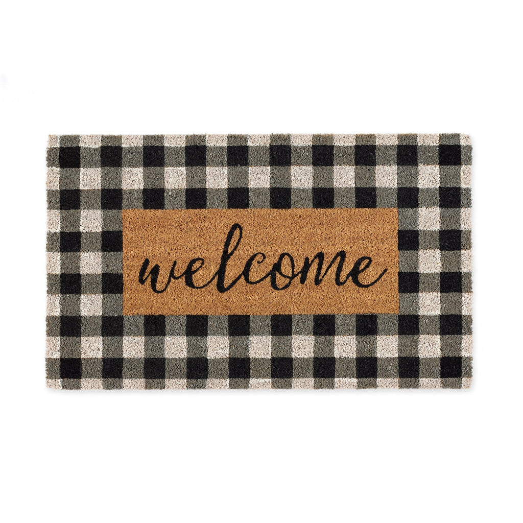 Checkers Welcome Doormat - DII Design Imports