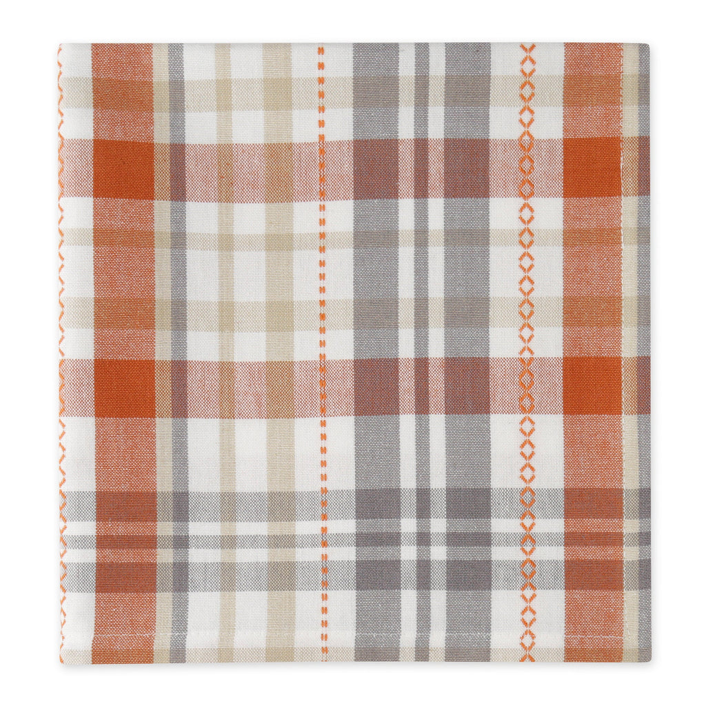 Autumn Afternoon Plaid Napkin