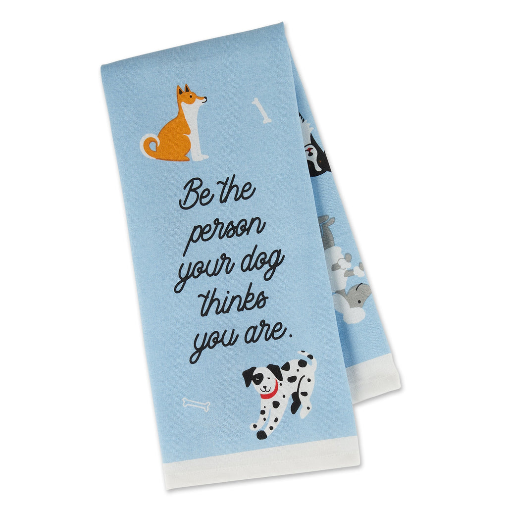 Dog Person Printed Dishtowel