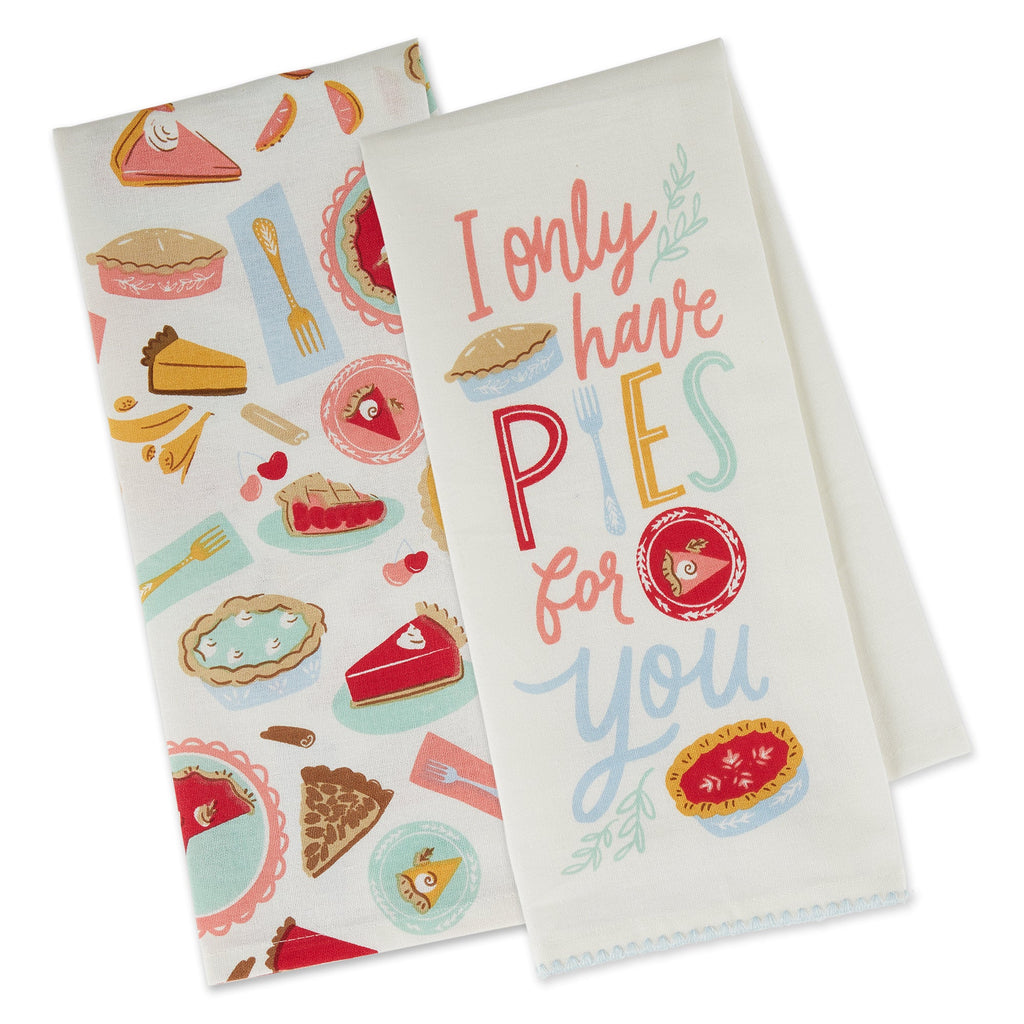 Pies For You Dishtowel Set Of 2