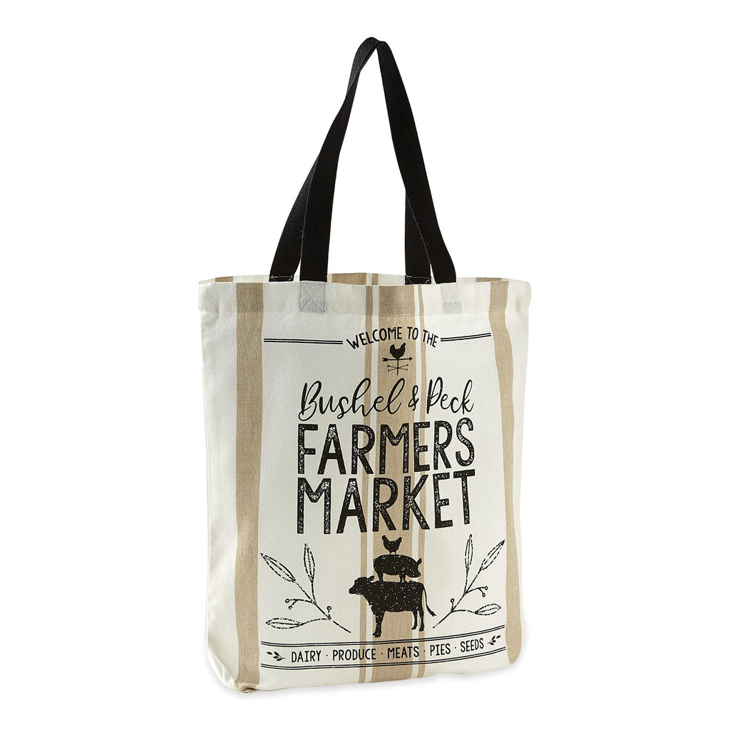 Bushel & Peck Printed Tote - DII Design Imports