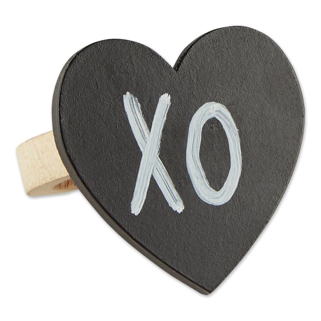 Heart Chalkboard Napkin Ring