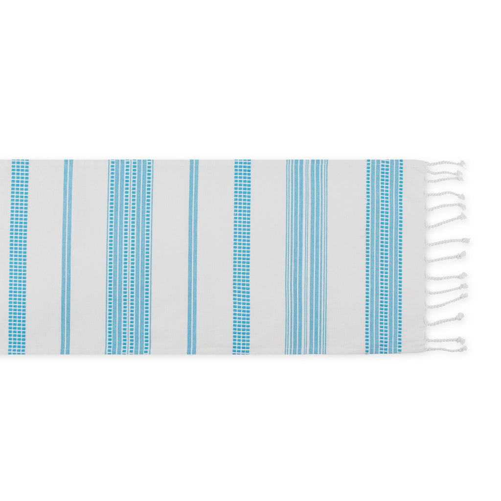 Surfrider Stripe Fouta Table Runner