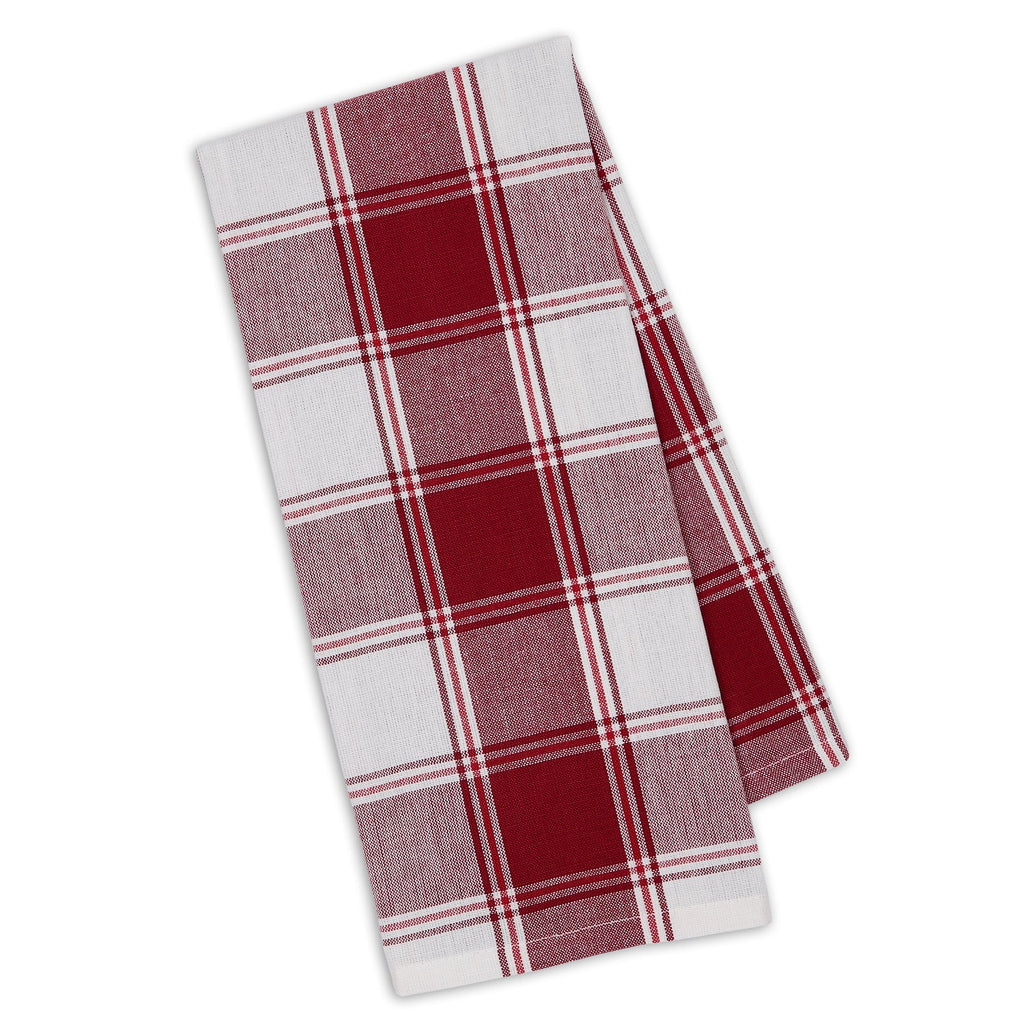 Garnet Picnic Plaid Dishtowel - DII Design Imports