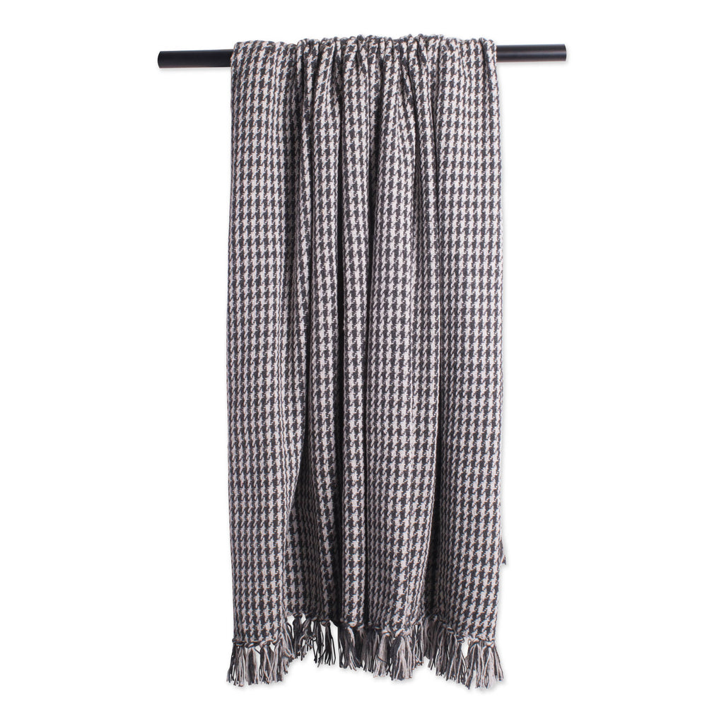 DII Mineral Houndstooth Throw