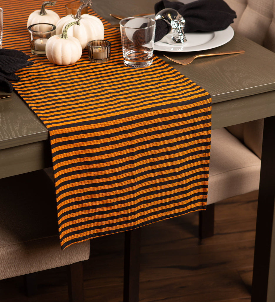 Witchy Stripe Table Runner