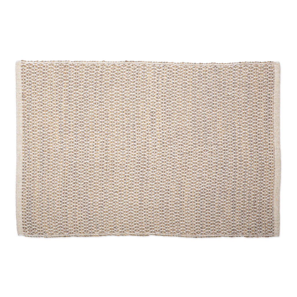 Gray Ticking Stripe Hand-Loomed Rug 2X3 Ft – DII Home Store