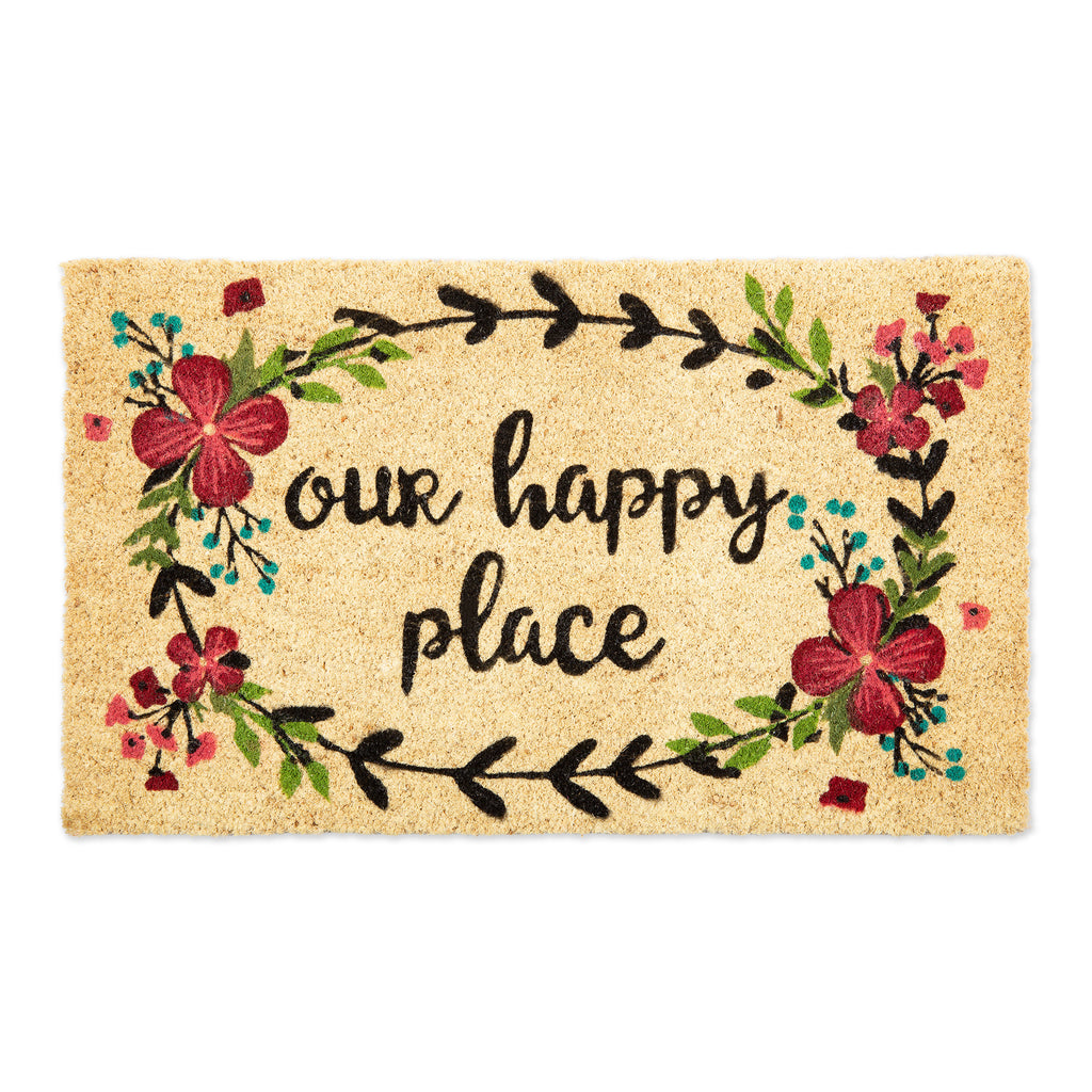 Our Happy Place Doormat