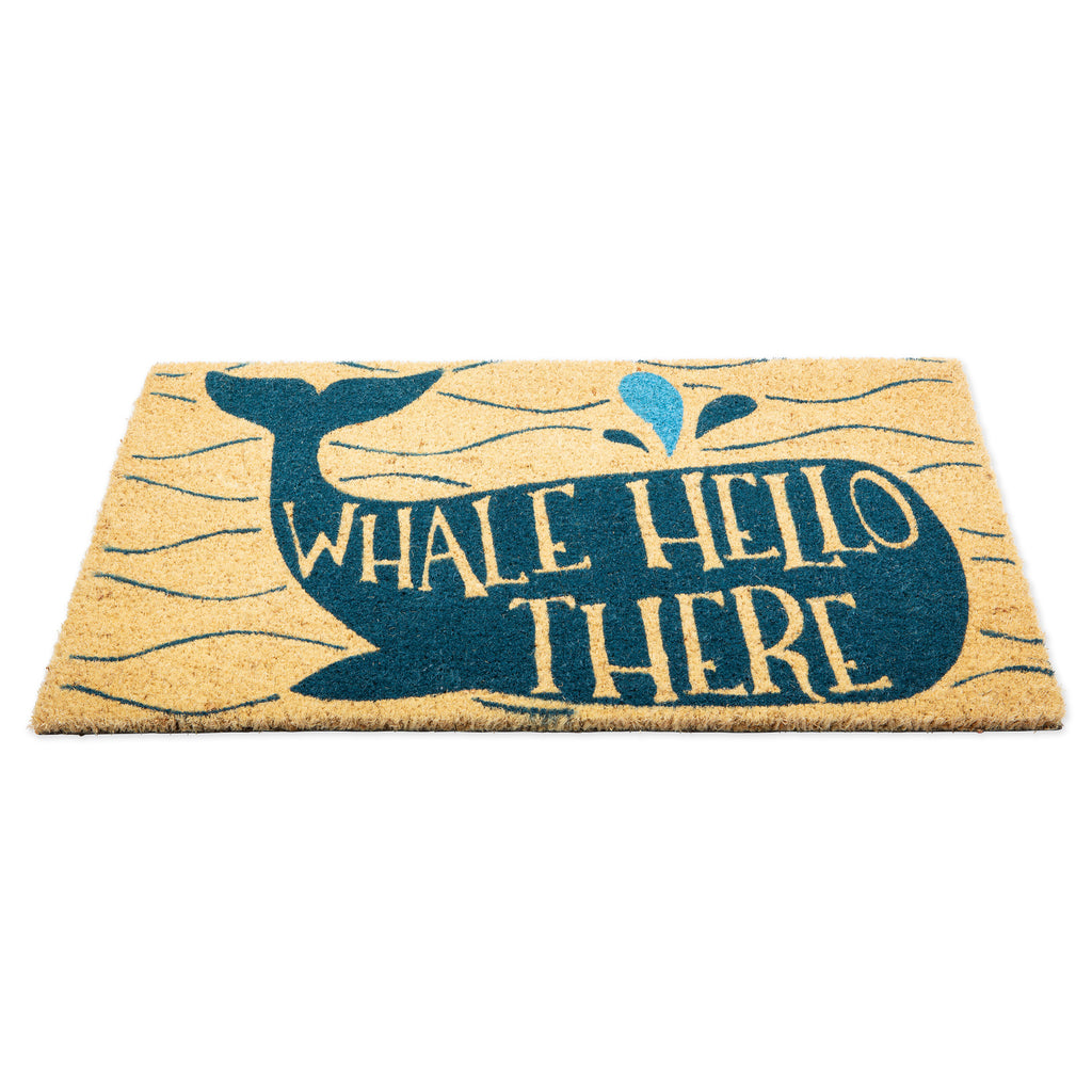 Whale Hello There Doormat