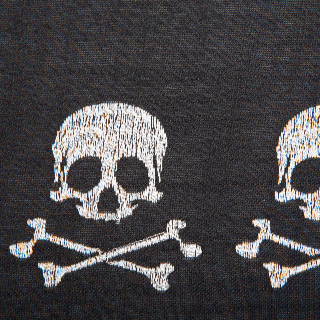 Skulls Embroidered Placemat Set of 4