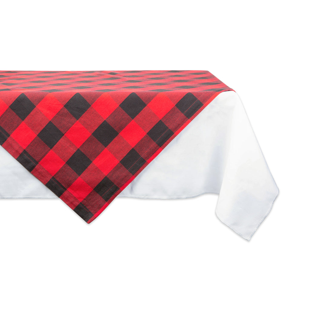 Red Buffalo Check Table Topper 40x40