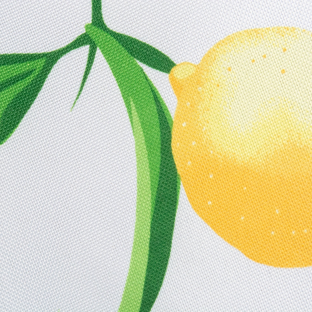 DII Lemon Bliss Print Outdoor Napkin Set of 6