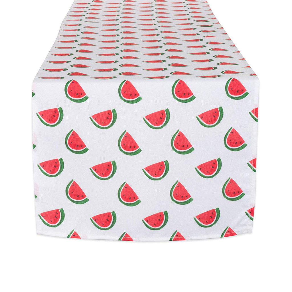 Watermelon Print Outdoor Table Runner 14x72