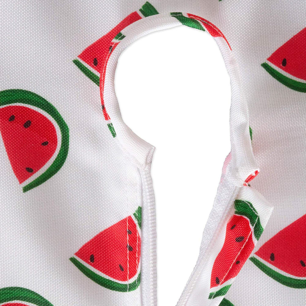 DII Watermelon Print Outdoor Tablecloth With Zipper