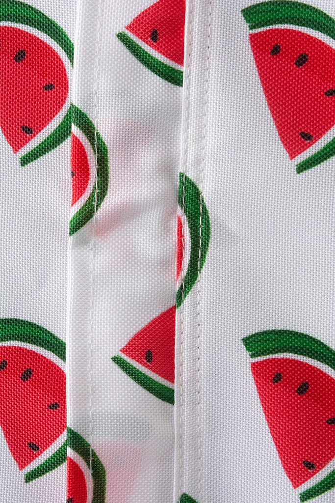 DII Watermelon Print Outdoor Tablecloth With Zipper