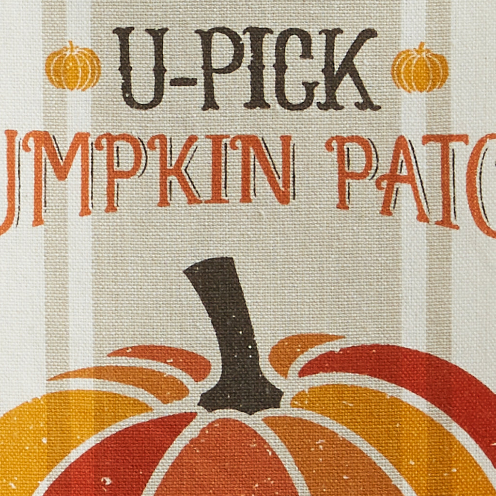 Pumpkin Farm Printed Dishtowel Set of 2