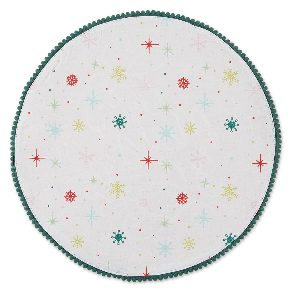 Be Merry & Bright Embellished Placemat Set of 6