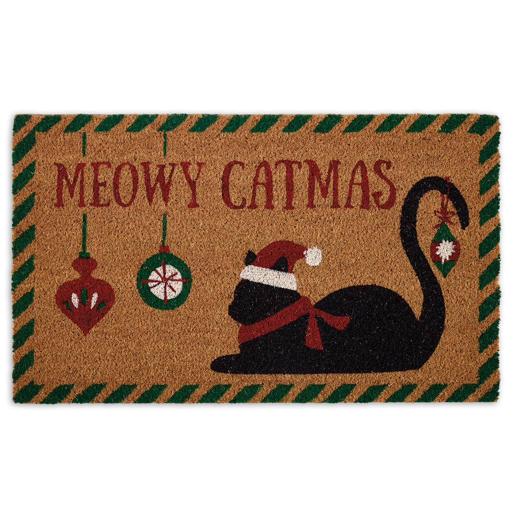 Meowy Catmas Doormat