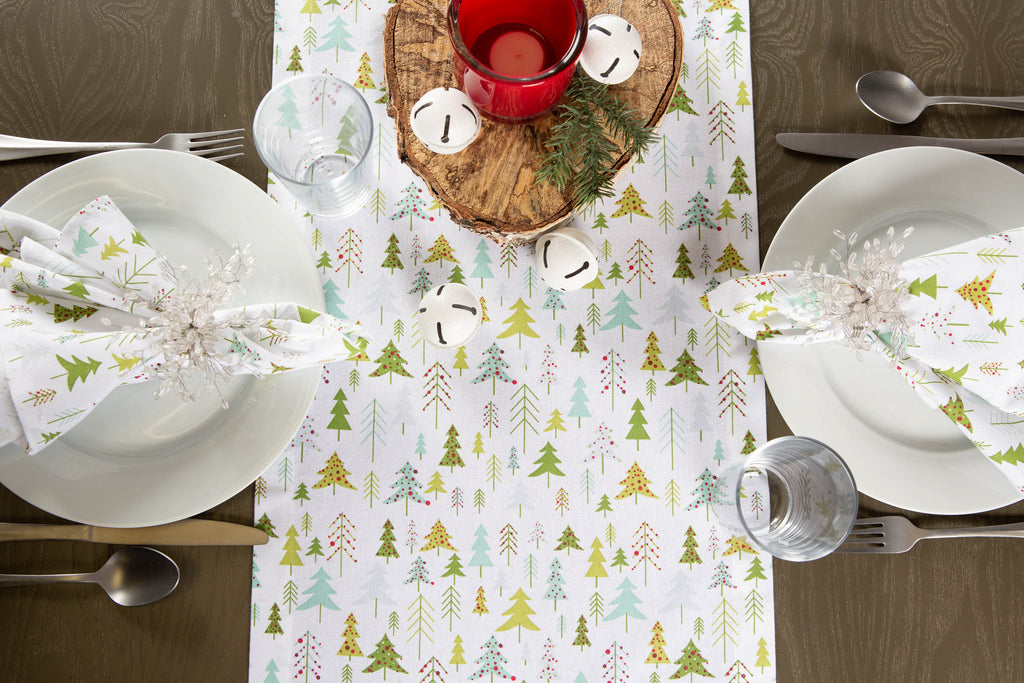 Holiday Woods Printed Table Set