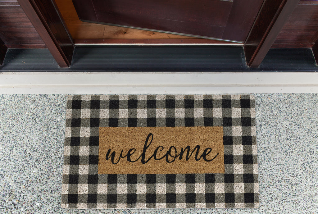 Checkers Welcome Doormat