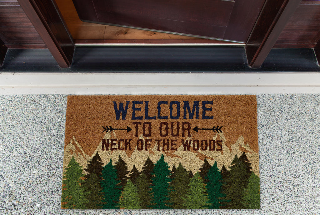 Welcome Woods Doormat