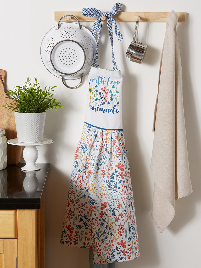 Homemade With Love Printed Apron
