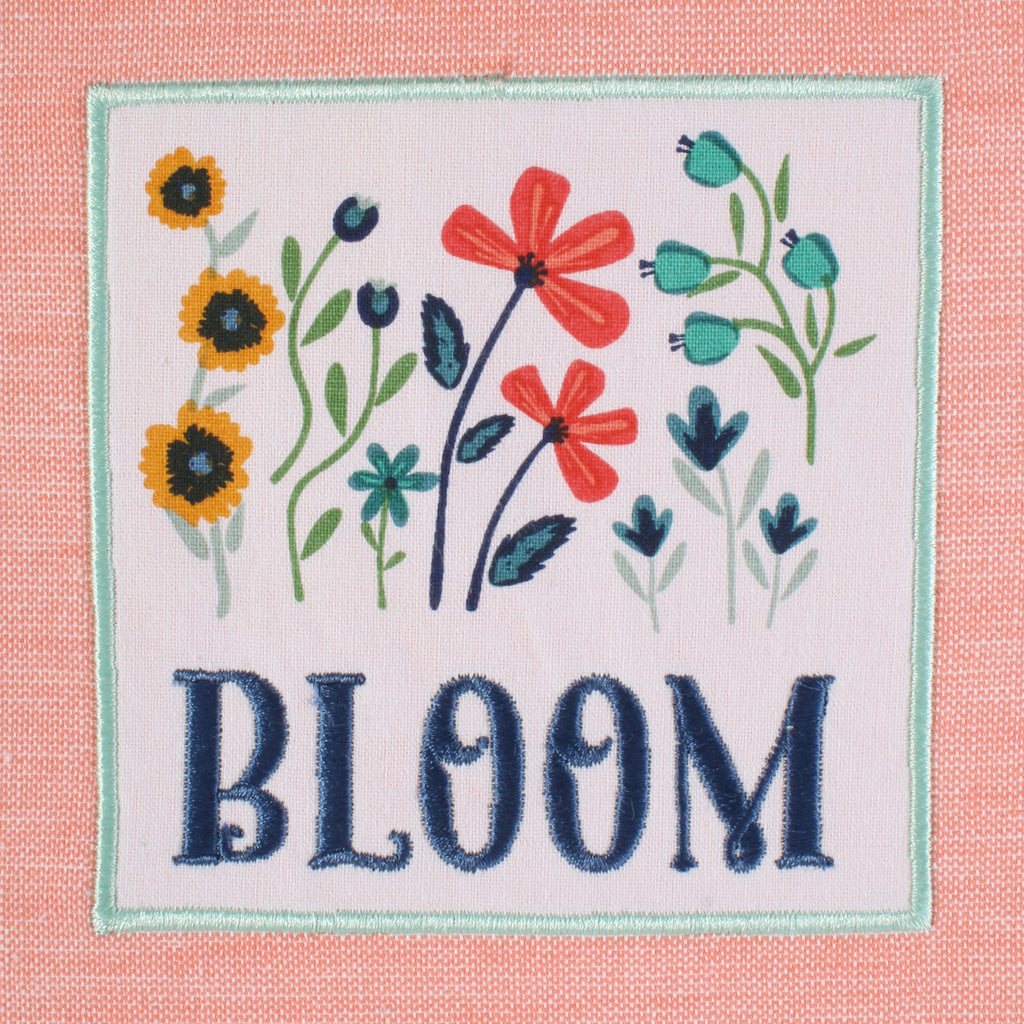 Bloom Garden Embellished Dishtowel Set of 4