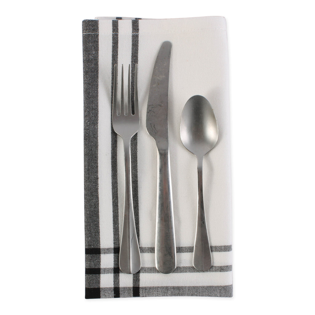 Black Home Sweet Farmhouse Napkin set of 6